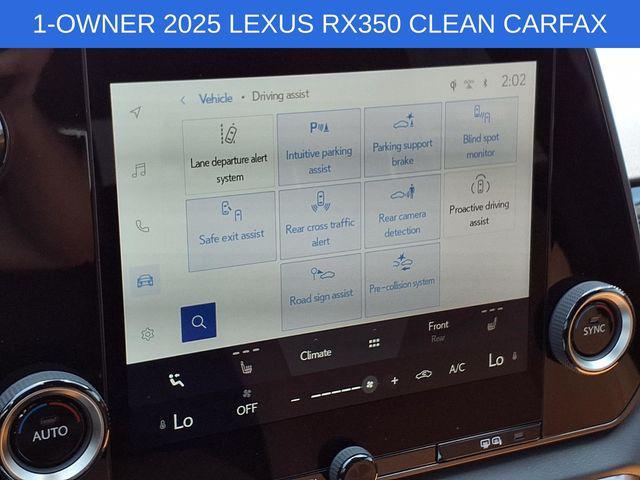 used 2025 Lexus RX 350 car, priced at $49,900