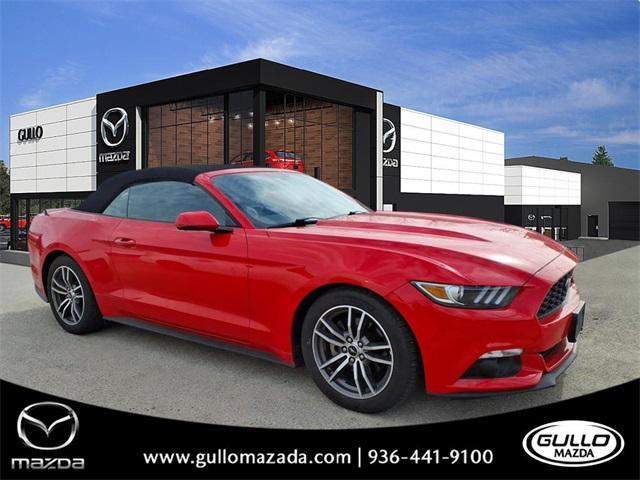 used 2016 Ford Mustang car, priced at $14,724