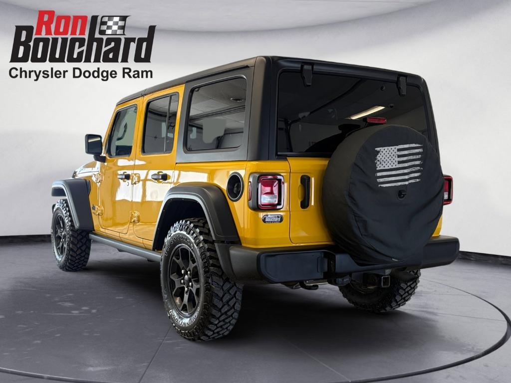 used 2021 Jeep Wrangler Unlimited car, priced at $26,899
