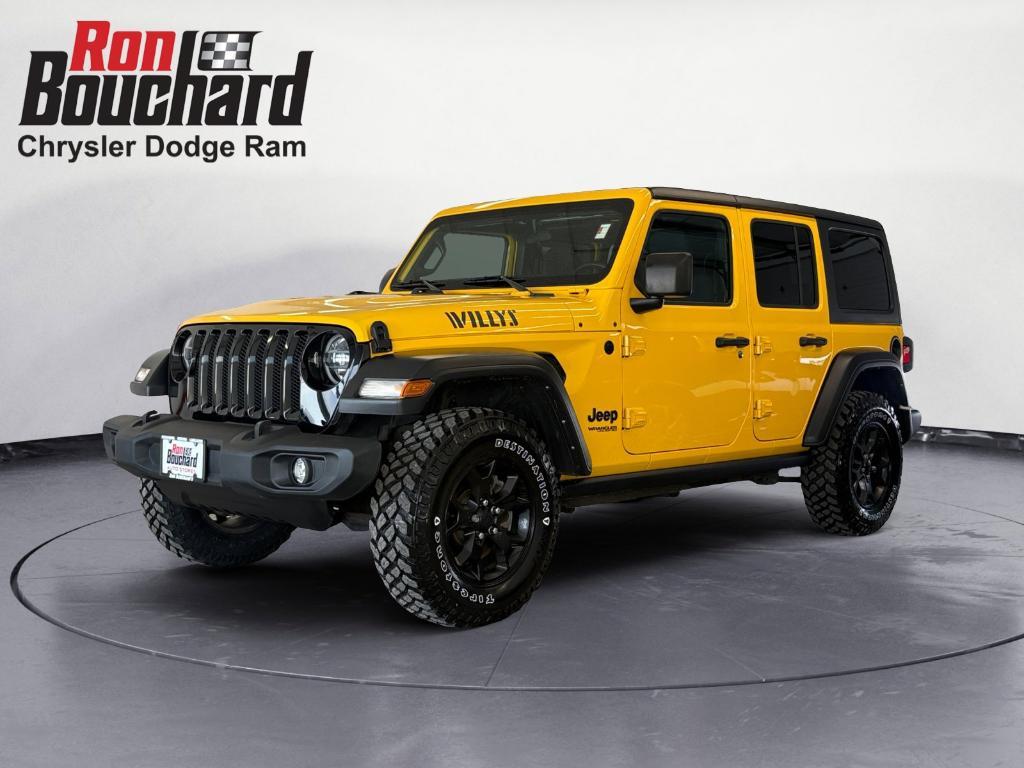 used 2021 Jeep Wrangler Unlimited car, priced at $26,899