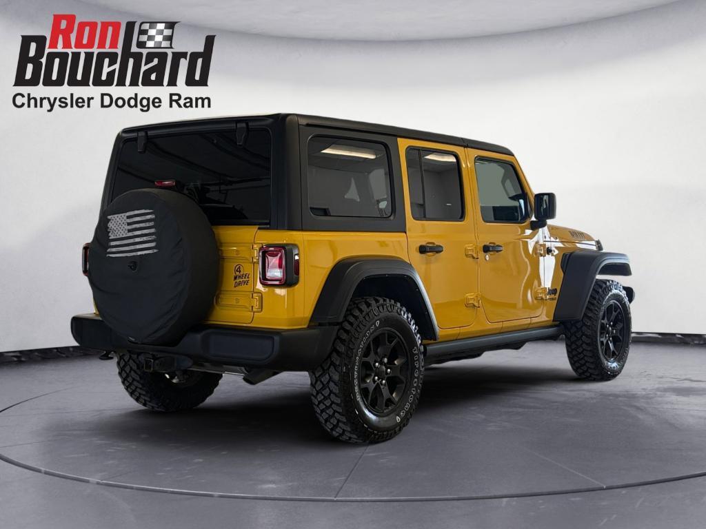 used 2021 Jeep Wrangler Unlimited car, priced at $26,899