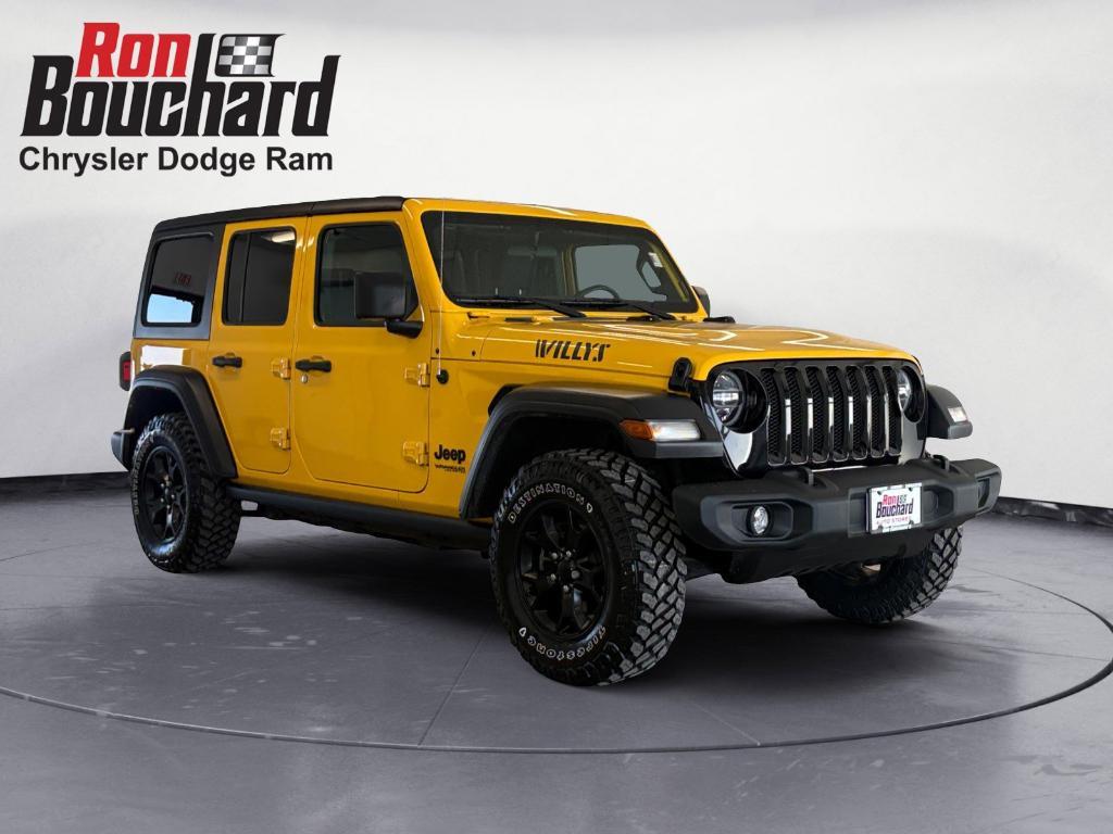 used 2021 Jeep Wrangler Unlimited car, priced at $26,899