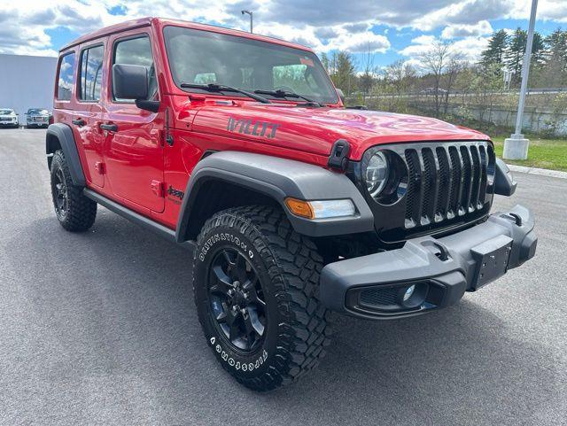 used 2021 Jeep Wrangler car, priced at $23,999