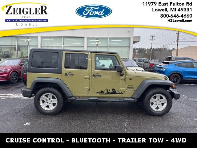 used 2013 Jeep Wrangler Unlimited car, priced at $14,995