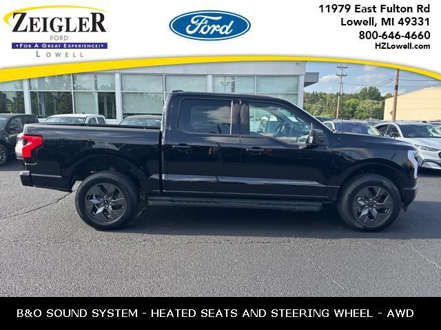 new 2025 Ford F-150 Lightning car, priced at $74,015