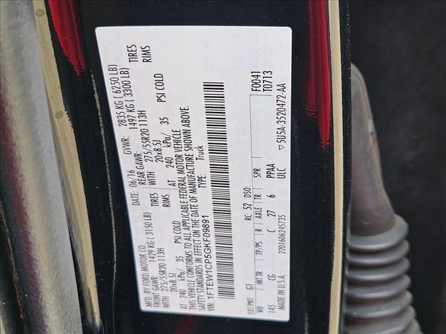 used 2016 Ford F-150 car, priced at $18,216