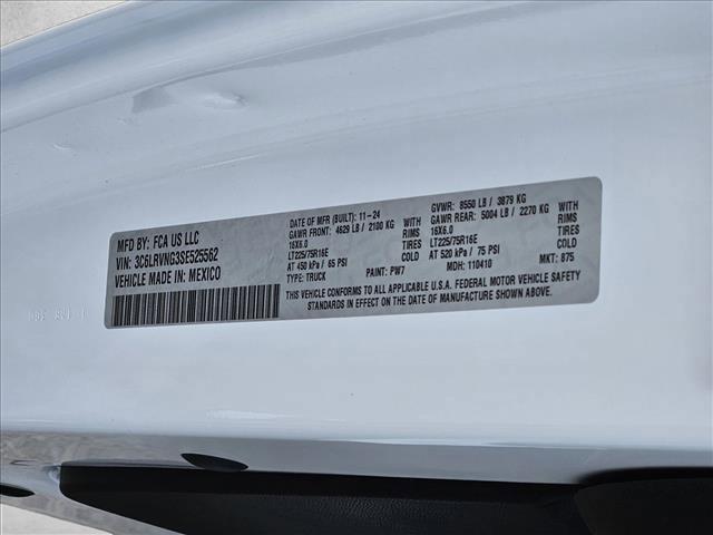 new 2025 Ram ProMaster 1500 car, priced at $36,499