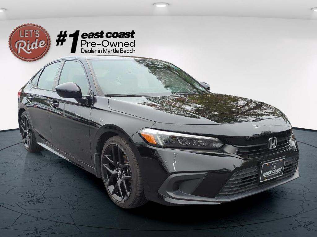 used 2023 Honda Civic car, priced at $25,500