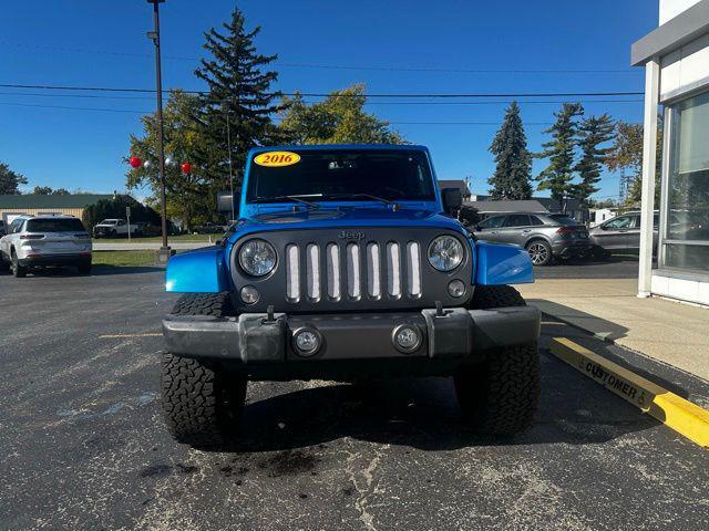 used 2016 Jeep Wrangler Unlimited car, priced at $19,653