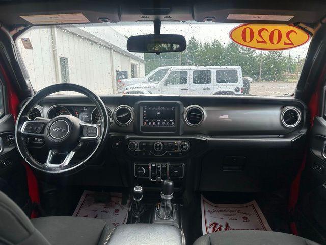 used 2020 Jeep Wrangler Unlimited car, priced at $27,413