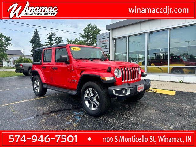 used 2020 Jeep Wrangler Unlimited car, priced at $27,413
