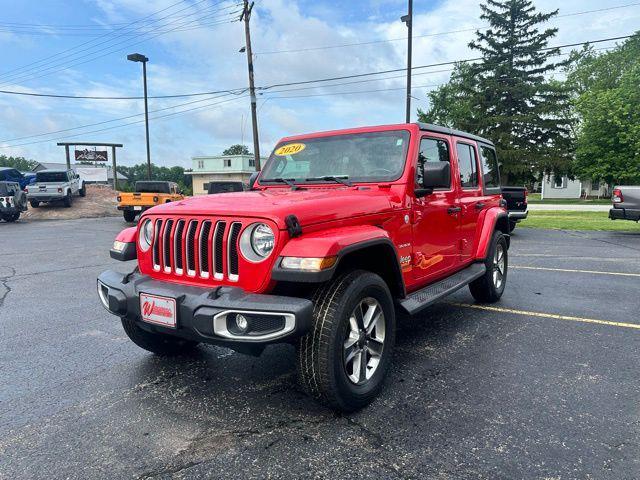 used 2020 Jeep Wrangler Unlimited car, priced at $27,413