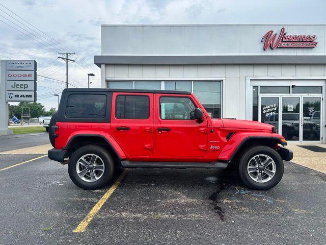 used 2020 Jeep Wrangler Unlimited car, priced at $27,413