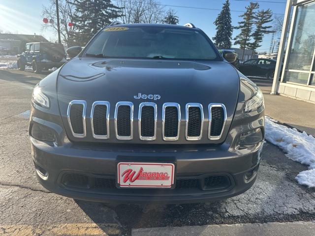 used 2018 Jeep Cherokee car, priced at $15,495