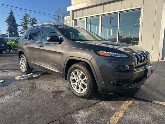 used 2018 Jeep Cherokee car, priced at $15,495