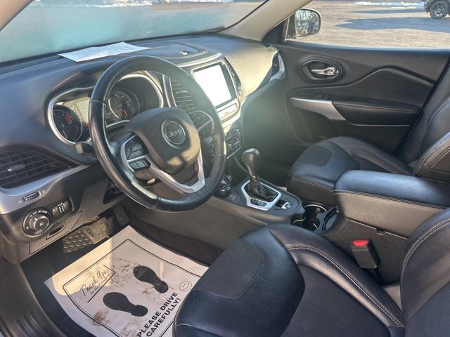 used 2018 Jeep Cherokee car, priced at $15,495