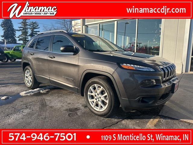 used 2018 Jeep Cherokee car, priced at $15,495