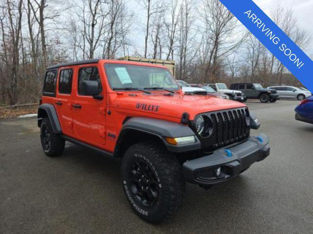 used 2023 Jeep Wrangler 4xe car, priced at $28,817