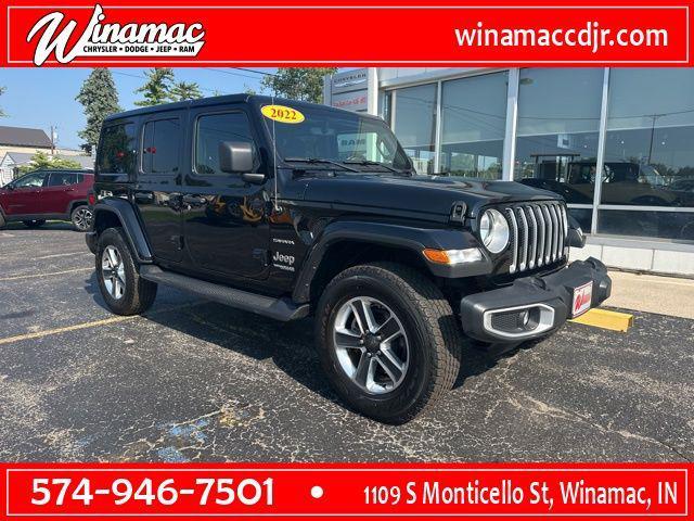 used 2022 Jeep Wrangler Unlimited car, priced at $30,495