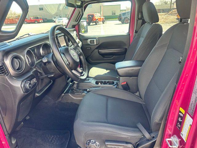 used 2021 Jeep Wrangler car, priced at $30,205