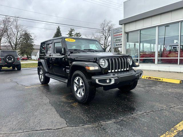 used 2022 Jeep Wrangler Unlimited car, priced at $35,500