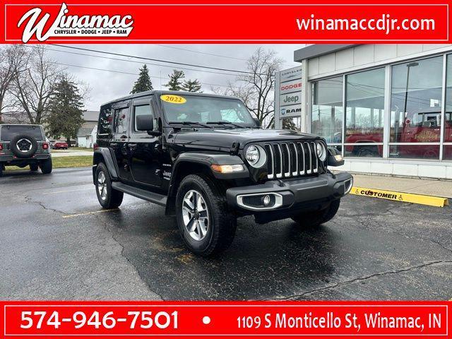 used 2022 Jeep Wrangler Unlimited car, priced at $35,500