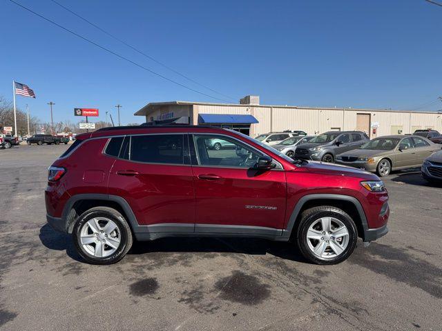 used 2022 Jeep Compass car, priced at $18,542