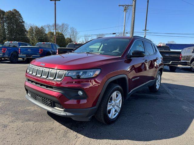 used 2022 Jeep Compass car, priced at $18,542