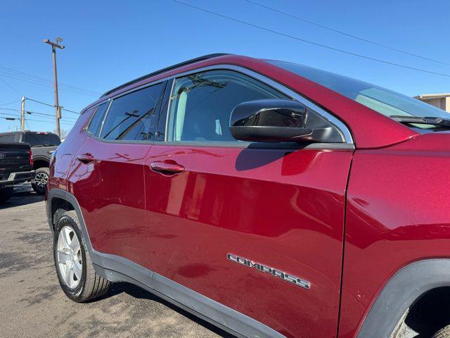 used 2022 Jeep Compass car, priced at $18,542
