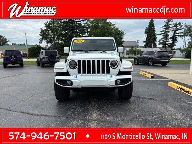 used 2021 Jeep Wrangler Unlimited 4xe car, priced at $29,855