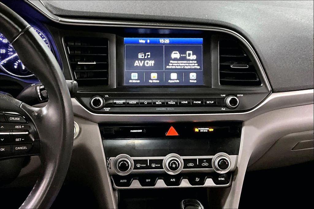 used 2019 Hyundai Elantra car, priced at $16,077