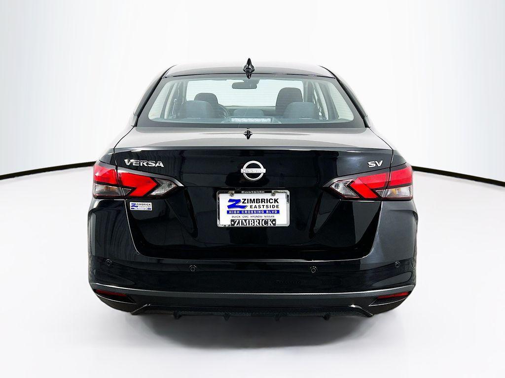 used 2024 Nissan Versa car, priced at $18,499
