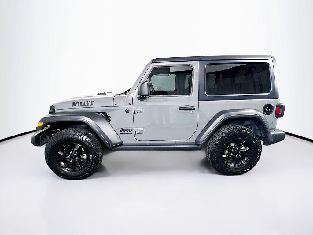 used 2021 Jeep Wrangler car, priced at $25,495