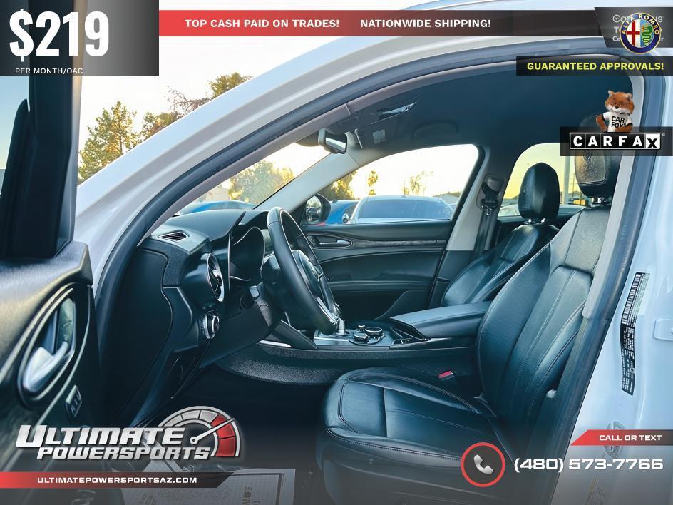 used 2018 Alfa Romeo Stelvio car, priced at $14,995