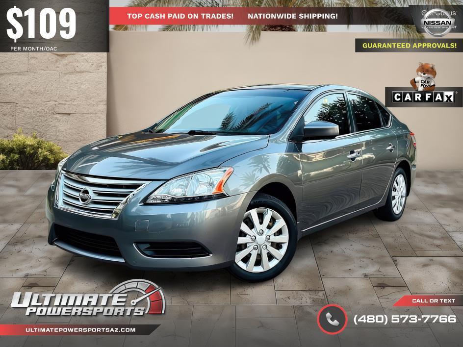 used 2015 Nissan Sentra car, priced at $7,495