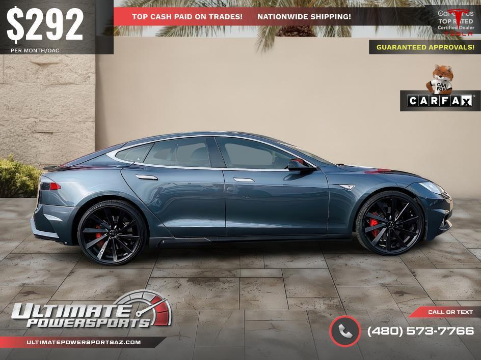 used 2014 Tesla Model S car, priced at $19,995