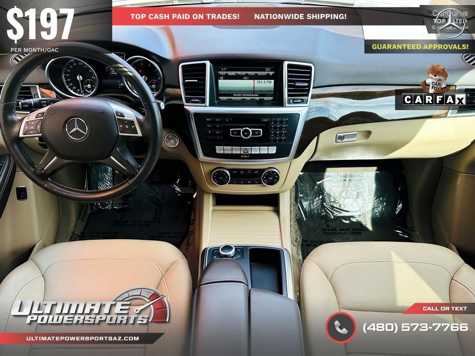 used 2015 Mercedes-Benz M-Class car, priced at $13,495