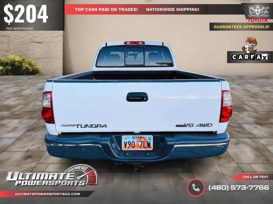 used 2005 Toyota Tundra car, priced at $13,995