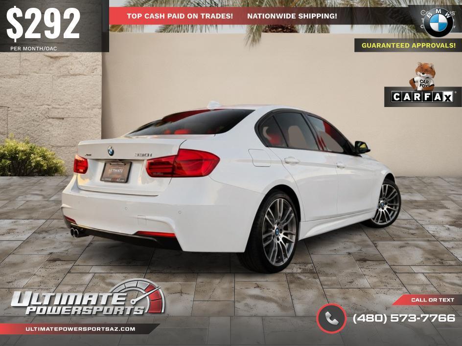 used 2018 BMW 330 car, priced at $19,995