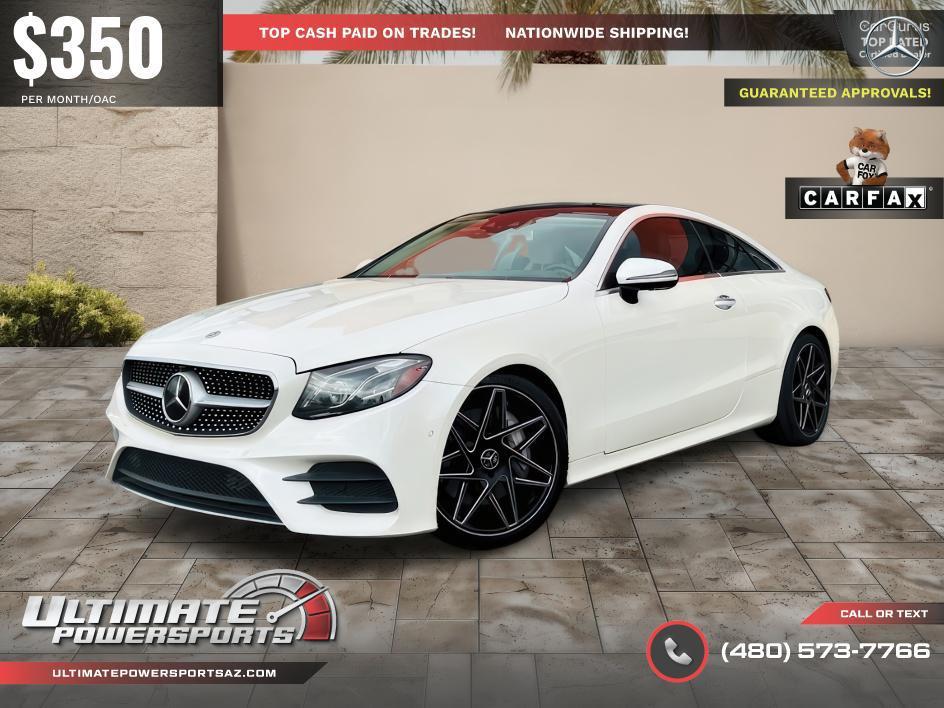 used 2018 Mercedes-Benz E-Class car, priced at $23,995