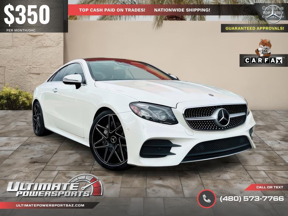 used 2018 Mercedes-Benz E-Class car, priced at $23,995