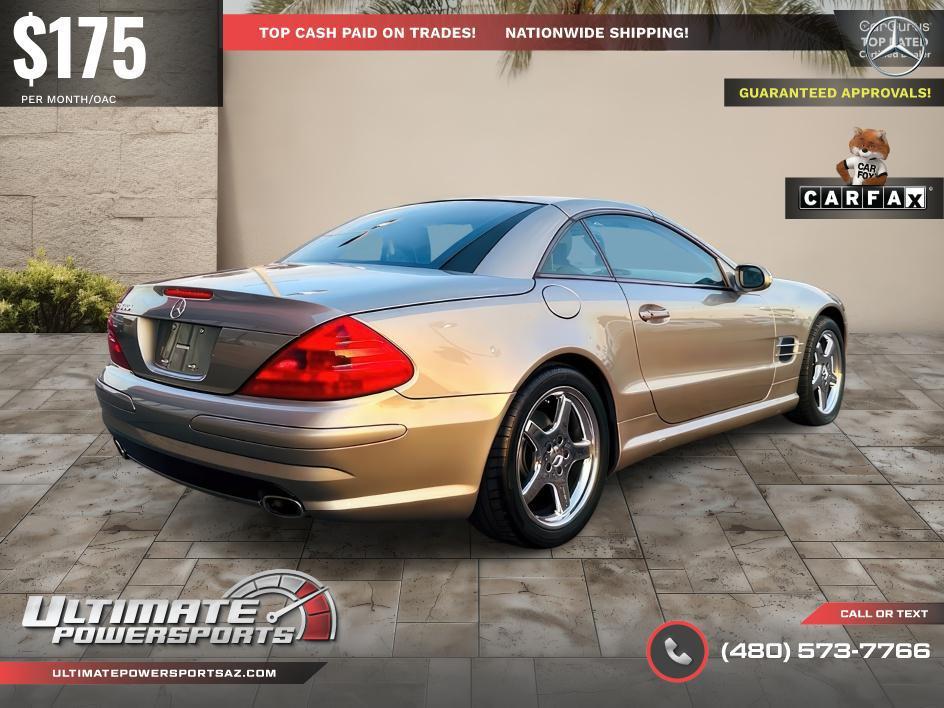 used 2003 Mercedes-Benz SL-Class car, priced at $11,995