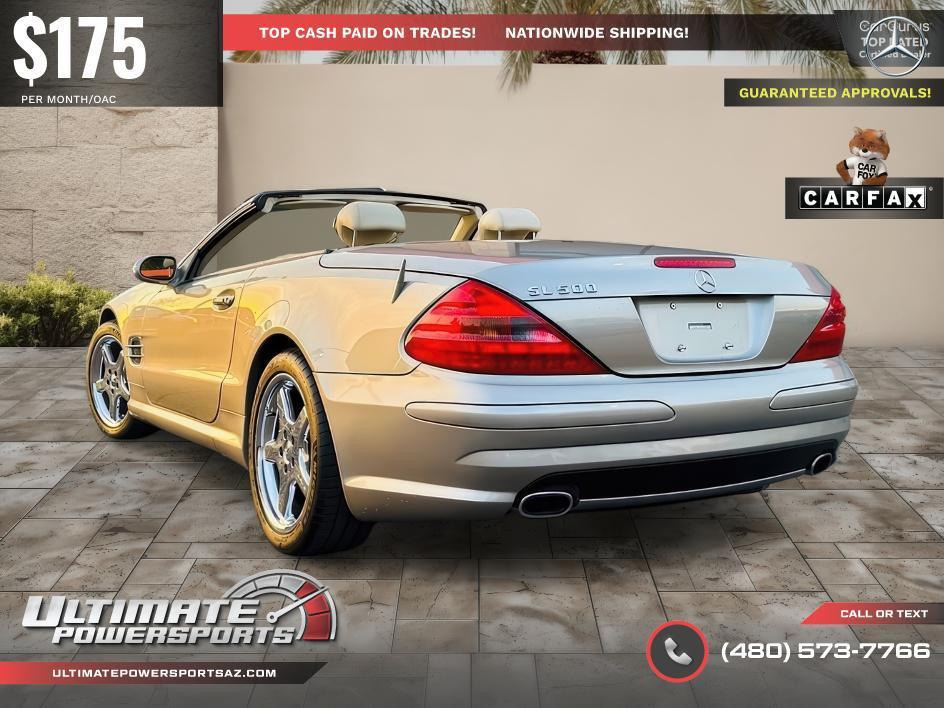 used 2003 Mercedes-Benz SL-Class car, priced at $11,995
