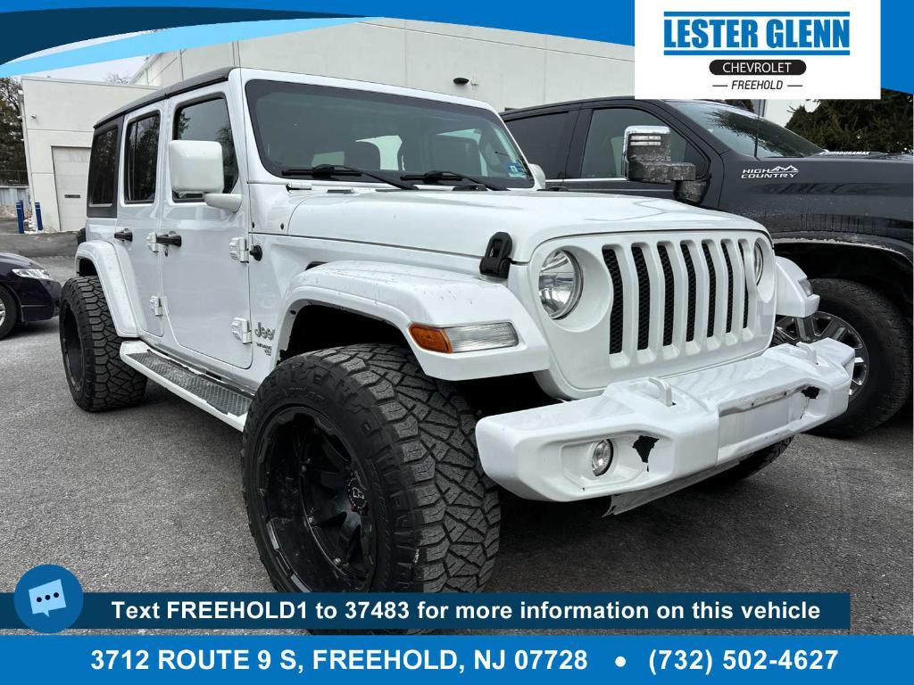 used 2018 Jeep Wrangler Unlimited car, priced at $20,987
