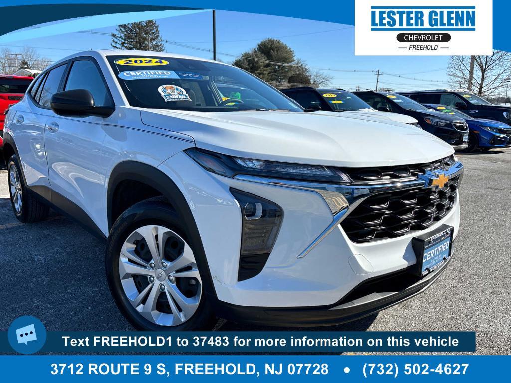 used 2024 Chevrolet Trax car, priced at $18,889