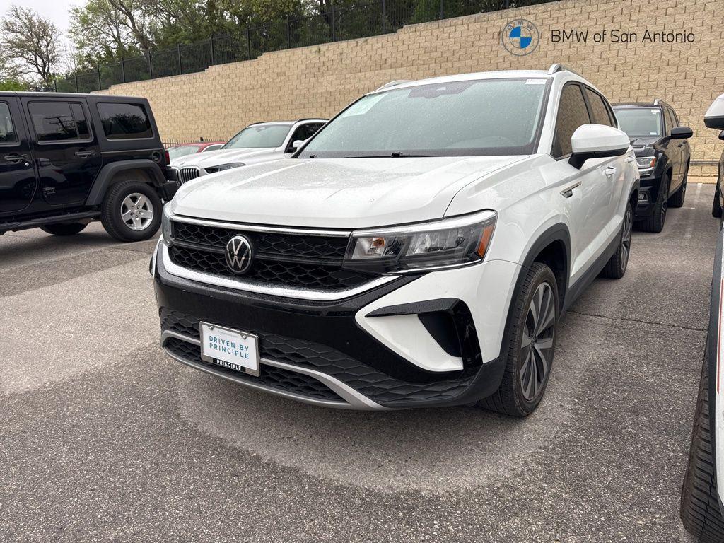 used 2024 Volkswagen Taos car, priced at $17,962