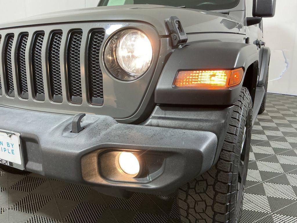 used 2019 Jeep Wrangler Unlimited car, priced at $22,262