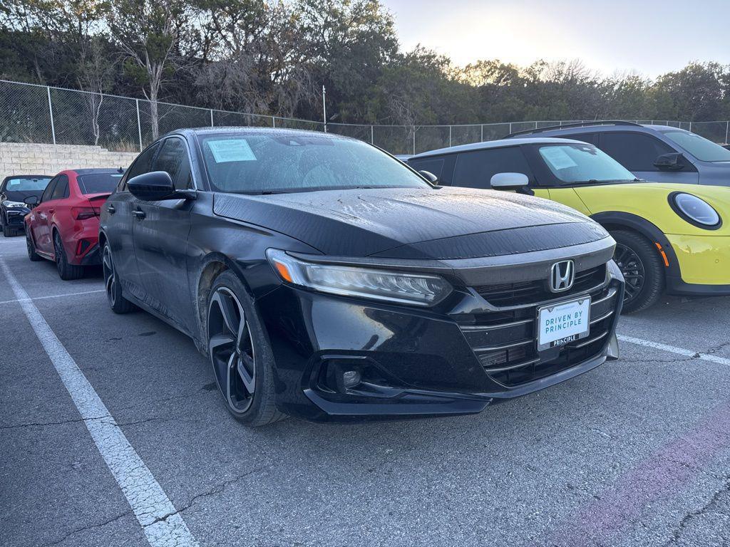 used 2021 Honda Accord car, priced at $27,462