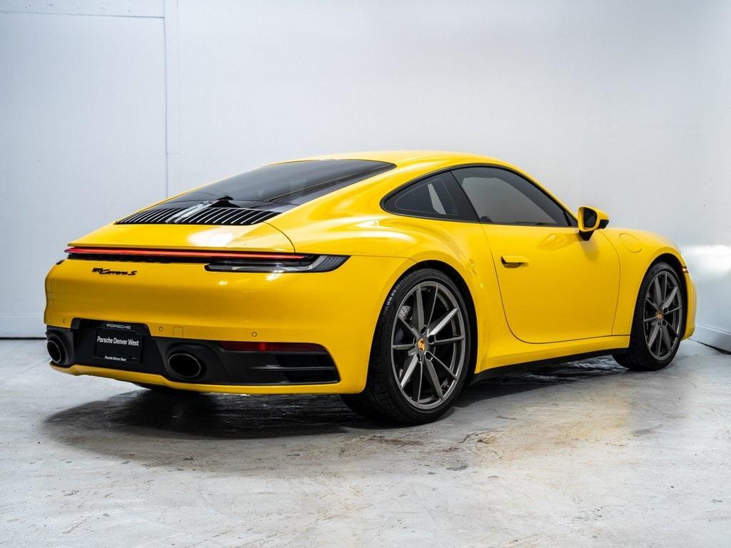 used 2021 Porsche 911 car, priced at $145,992