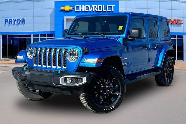 used 2022 Jeep Wrangler Unlimited 4xe car, priced at $29,464